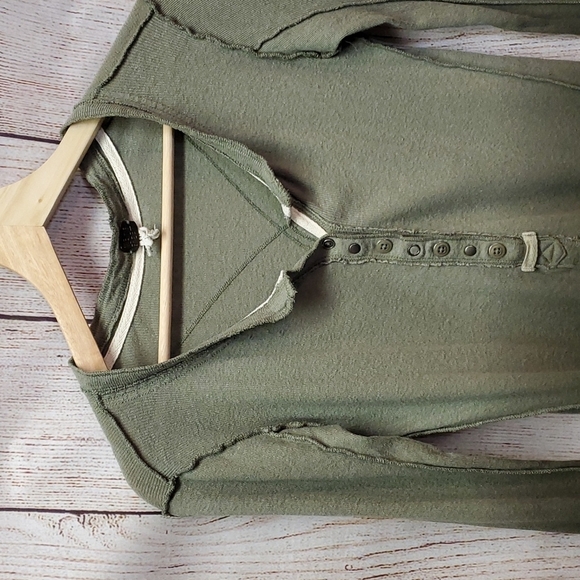 Free People Ombre Long Sleeve Top - Size XS - Picture 2 of 13